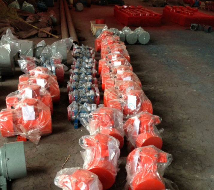 防爆振動(dòng)電機(jī)發(fā)貨現(xiàn)場